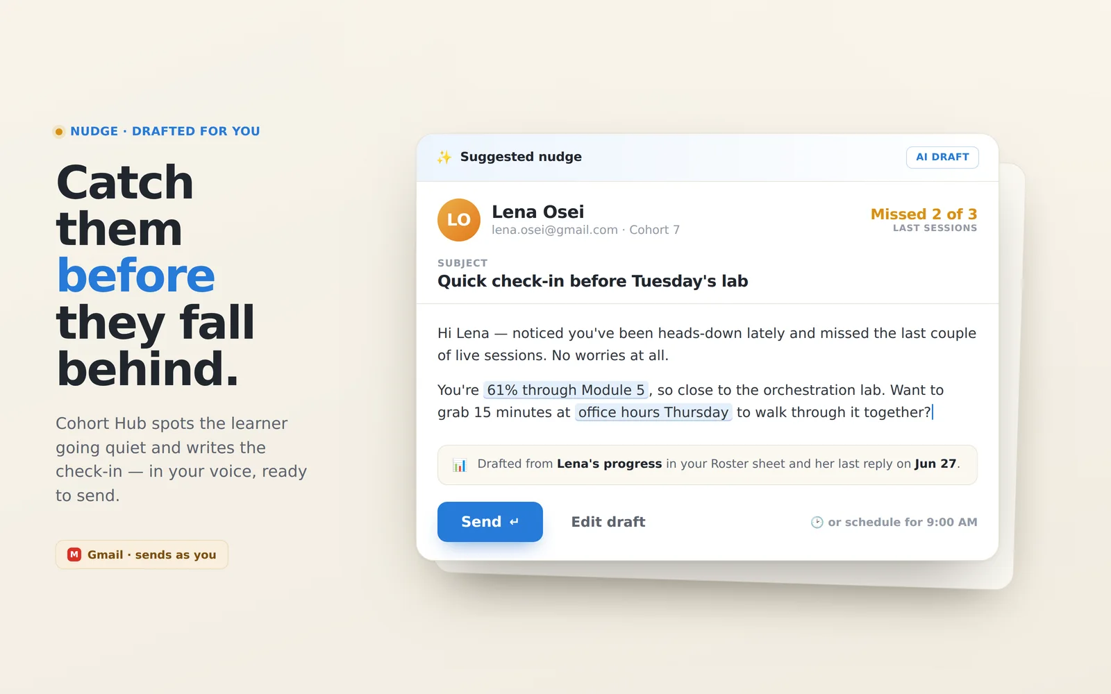 Cohort Hub screenshot 3