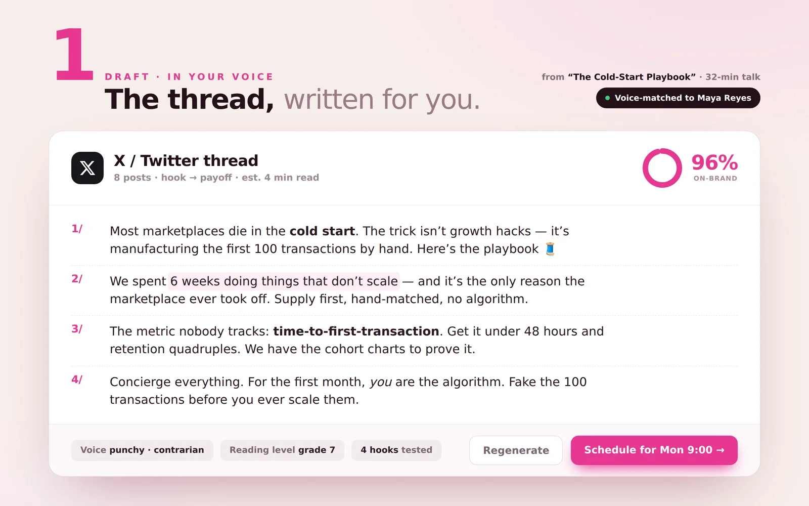 Content Repurposer screenshot 3