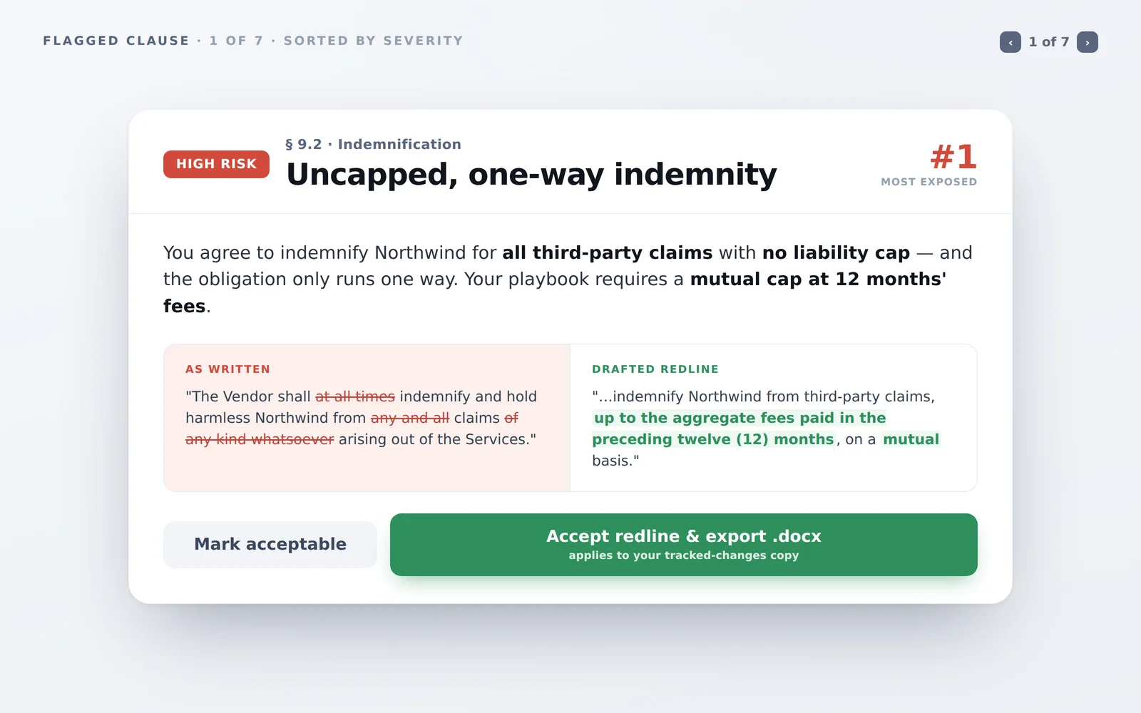Contract Reviewer screenshot 4