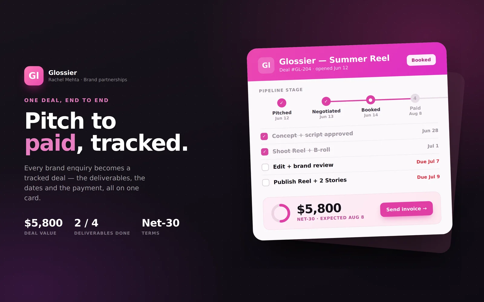 Creator Deal Desk screenshot 3