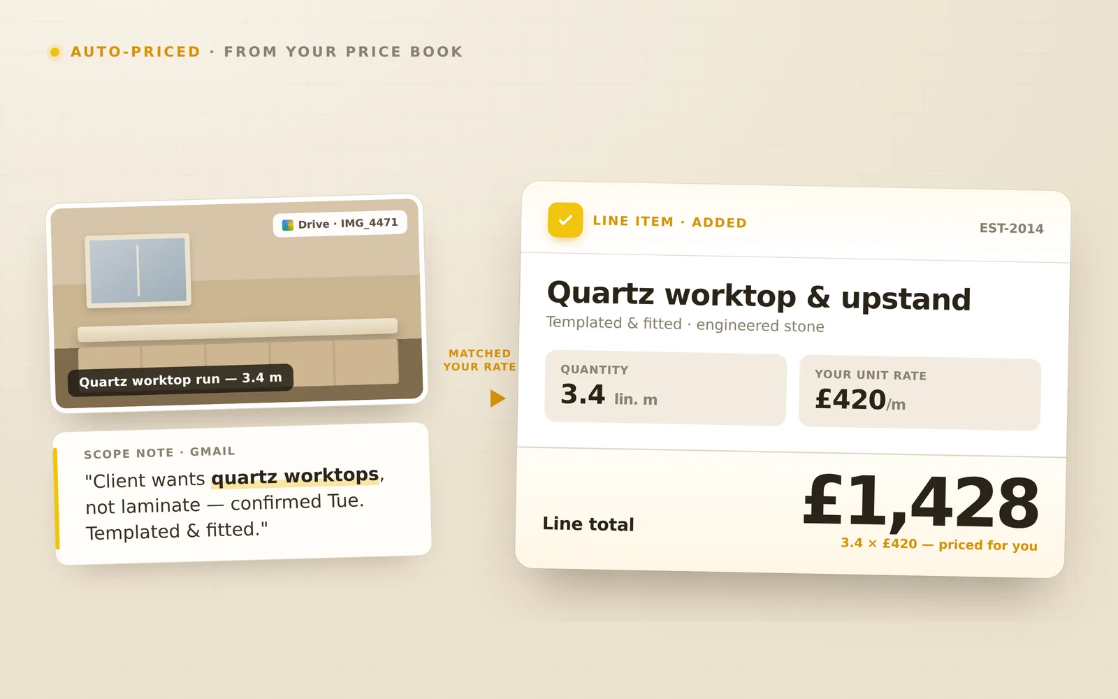 Estimate Builder screenshot 3