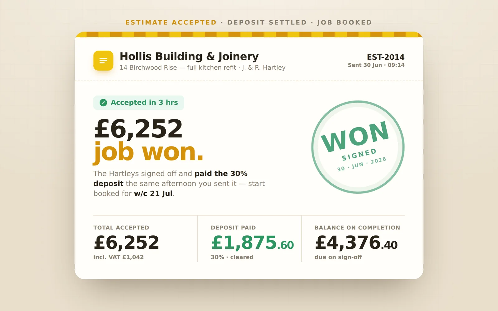 Estimate Builder screenshot 4