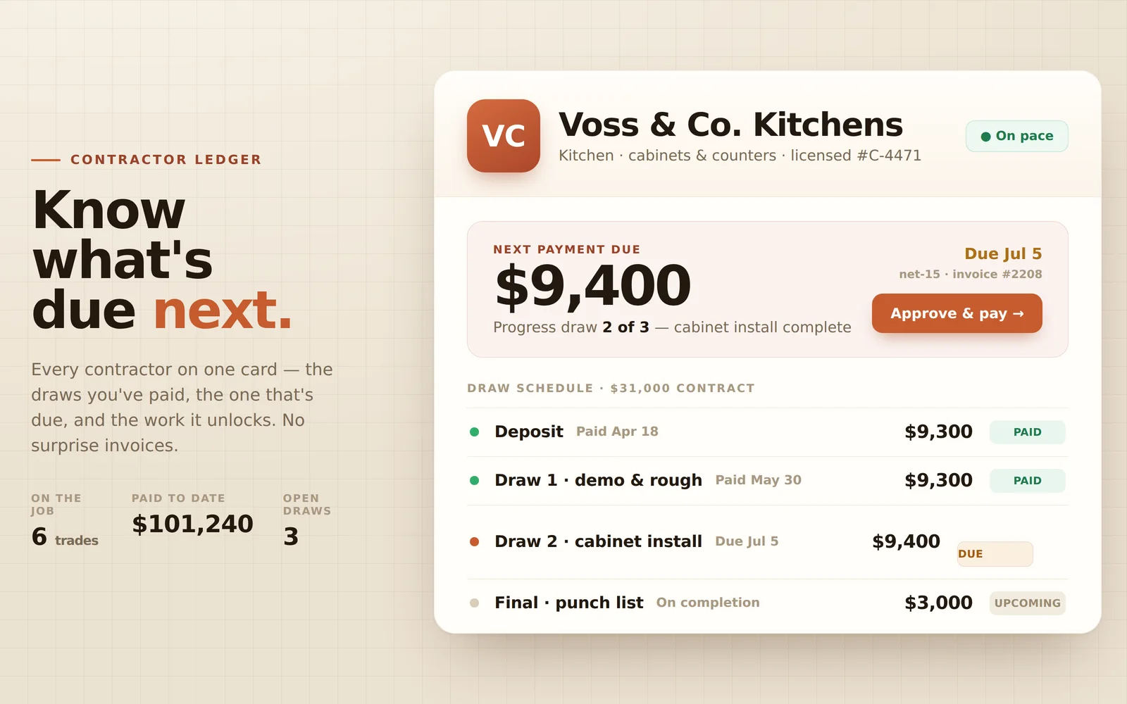 Home Reno Tracker screenshot 3