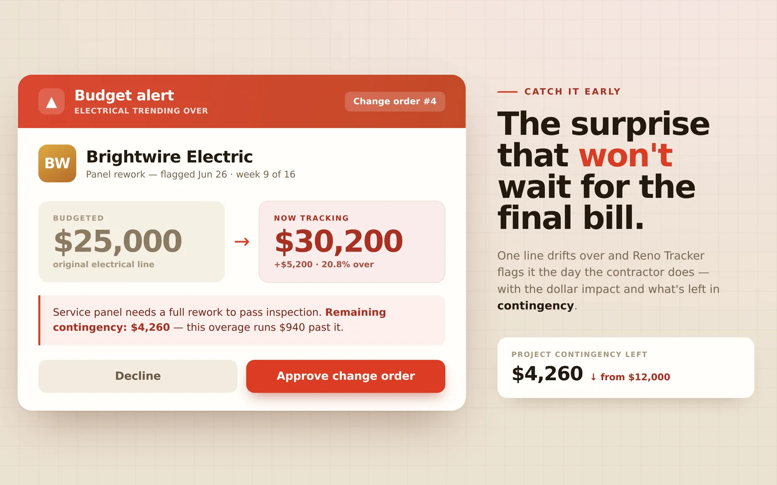 Home Reno Tracker screenshot 4