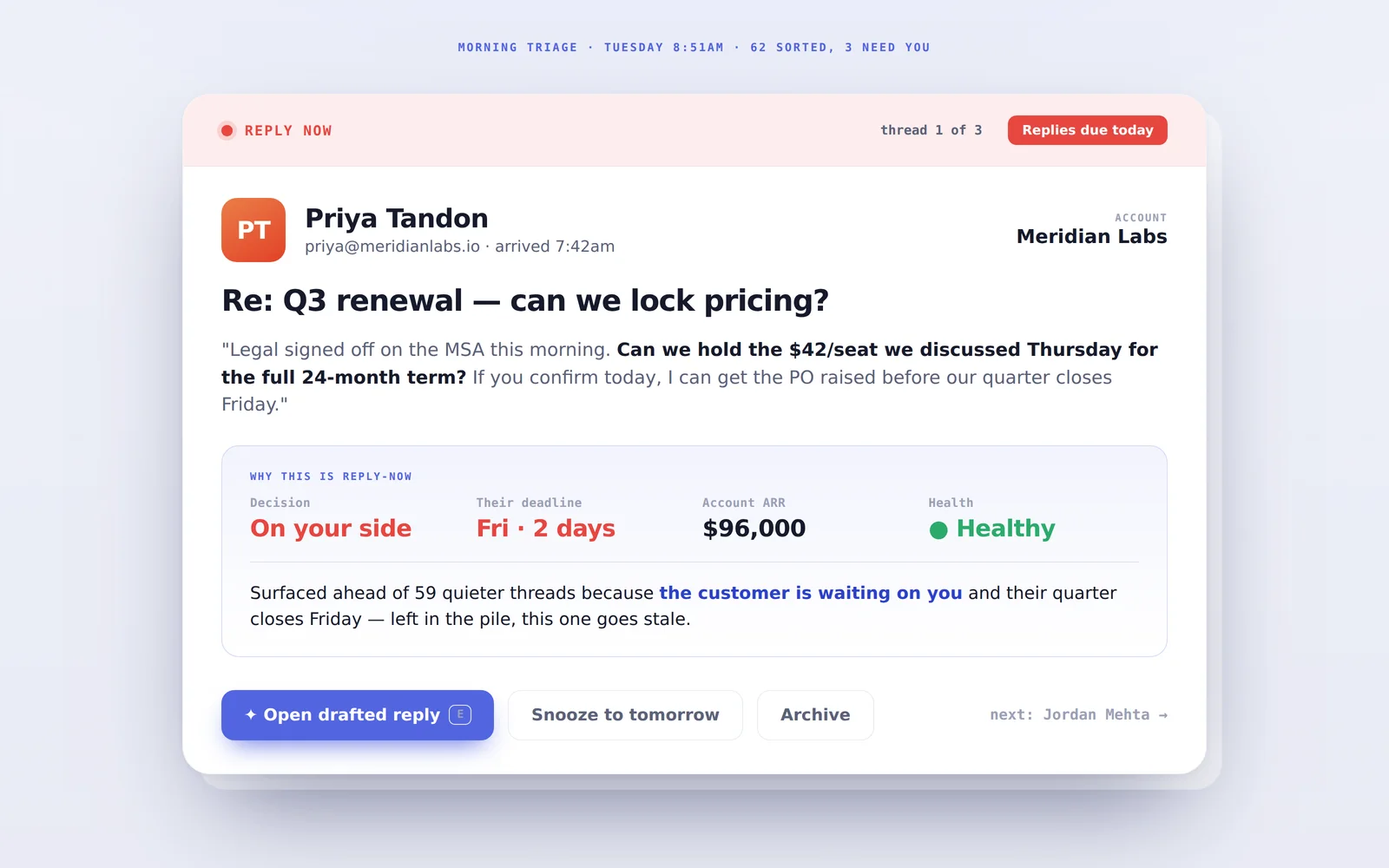 Inbox Cockpit screenshot 4