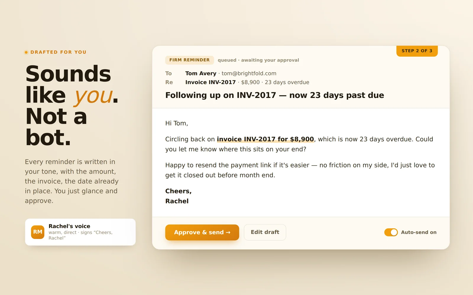Invoice Chaser screenshot 3