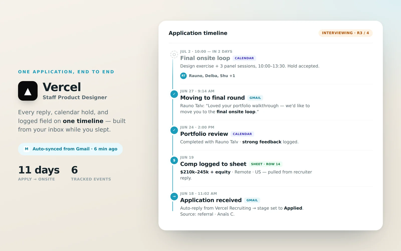 Job Hunt Tracker screenshot 4