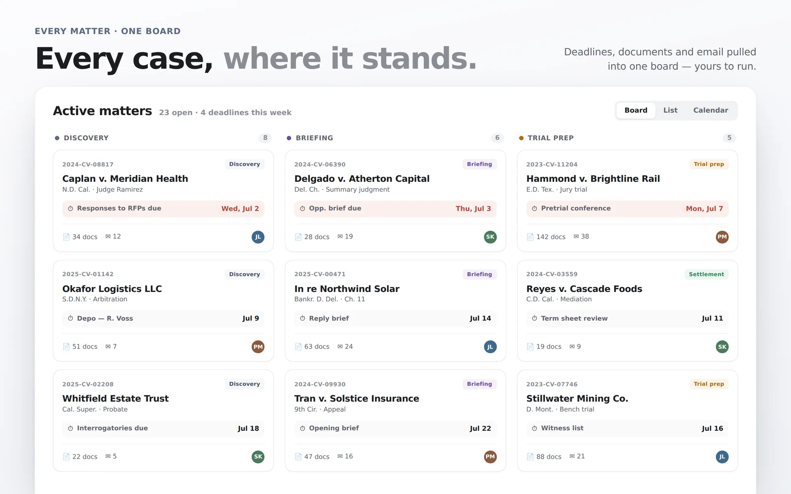 Matter Manager screenshot 1