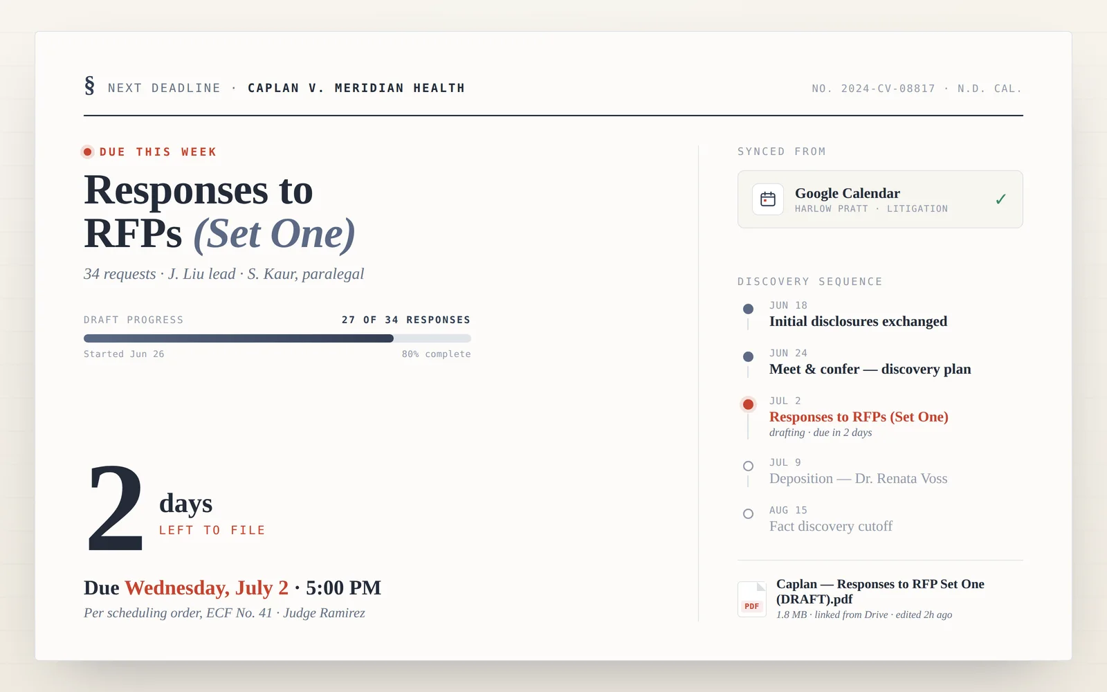 Matter Manager screenshot 3