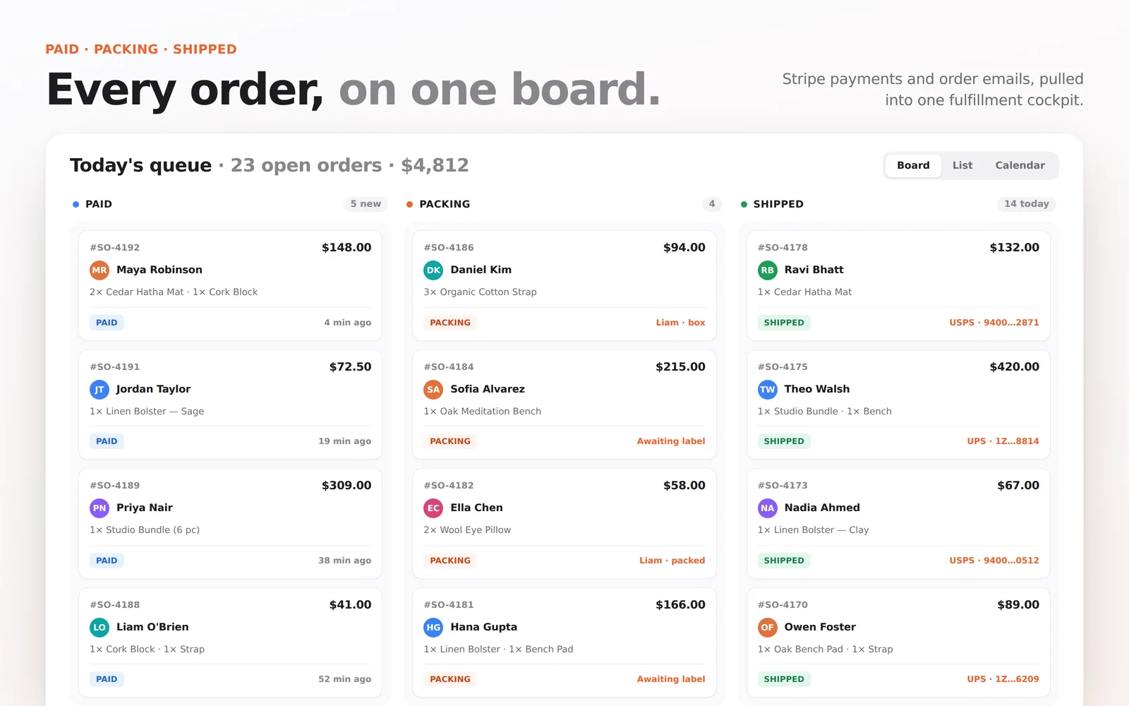 Order Ops screenshot 1