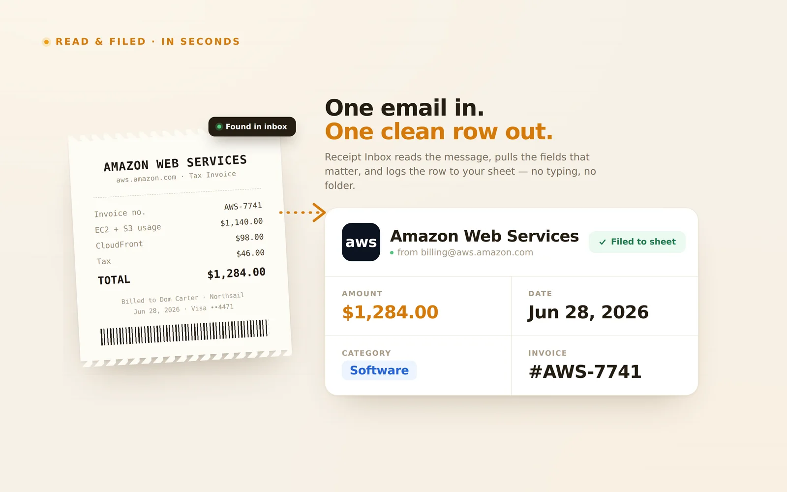 Receipt Inbox screenshot 3