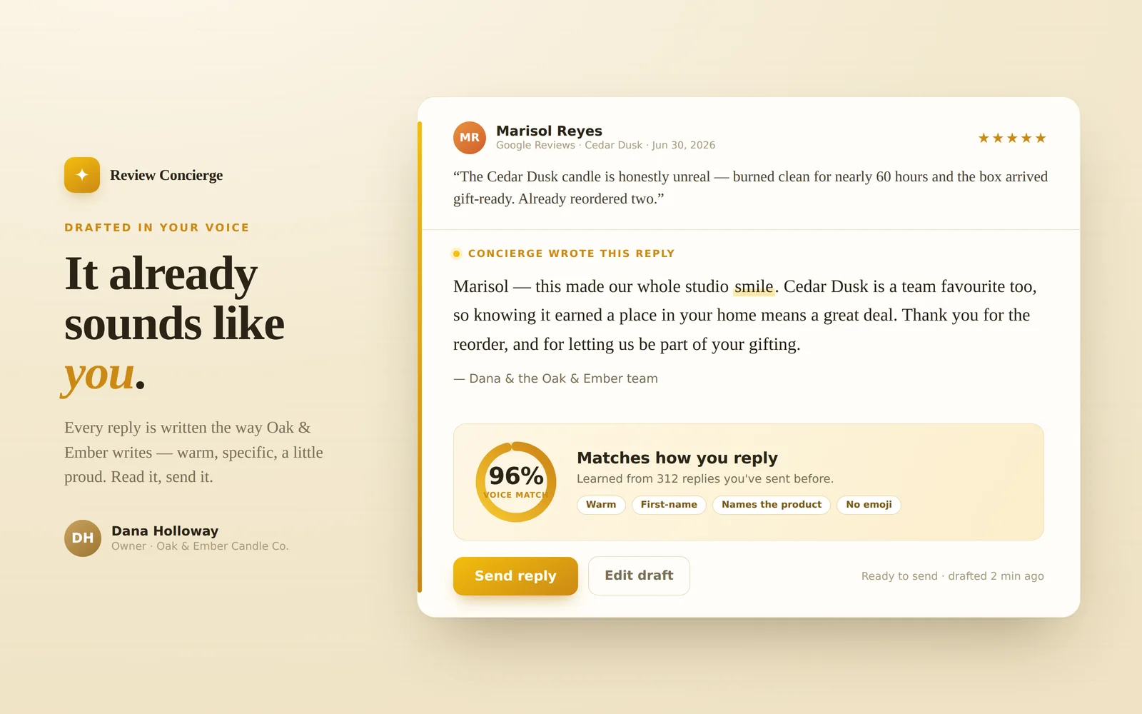 Review Concierge screenshot 3