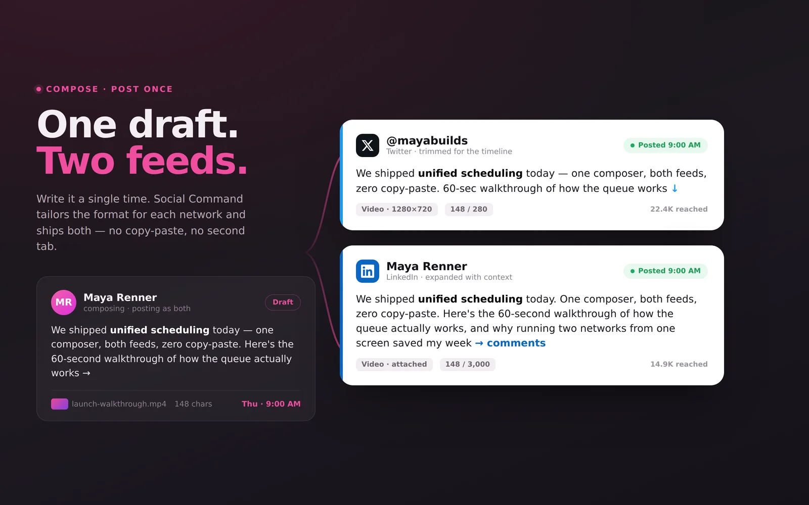 Social Command screenshot 3