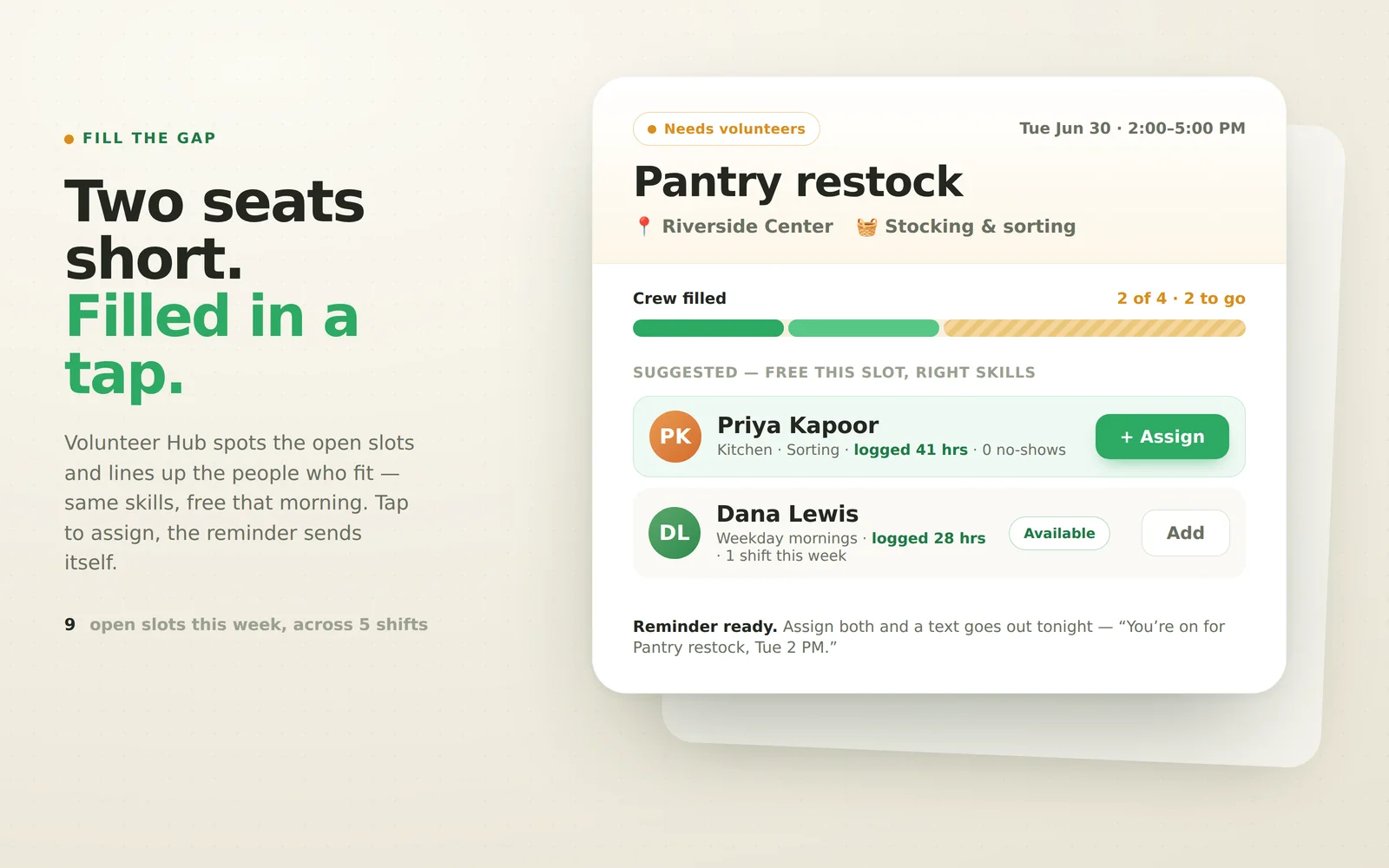 Volunteer Hub screenshot 3